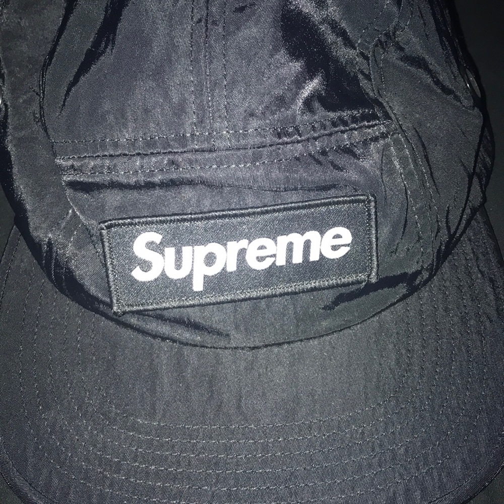 Black supreme hat
